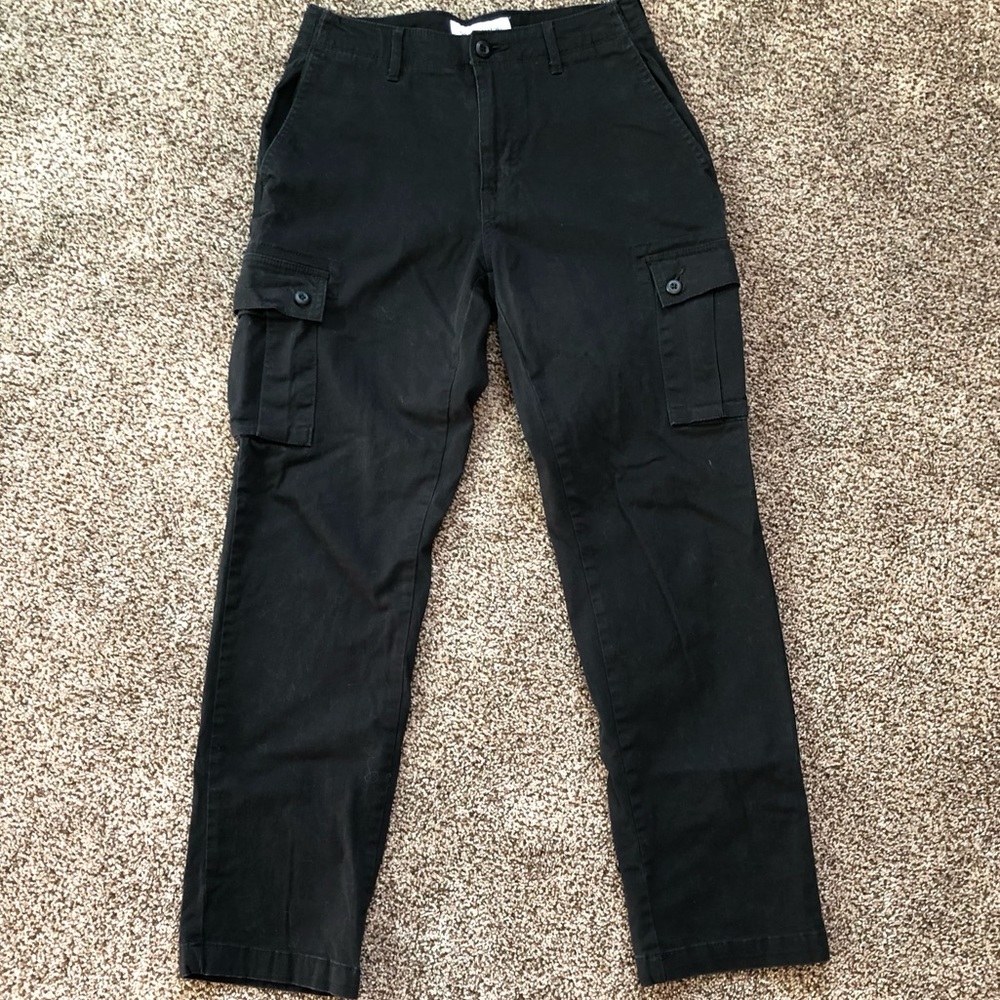 Black Cargo Pants